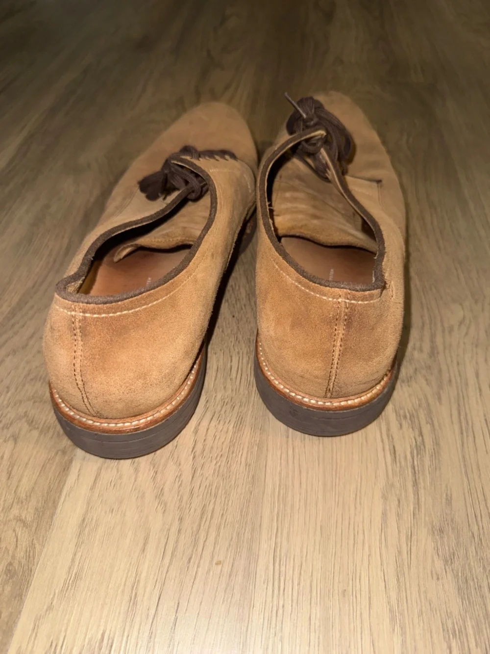 UGG Mens Chestnut Suede Derby Oxford‎ Shoes Comfort System Casual Lace Up